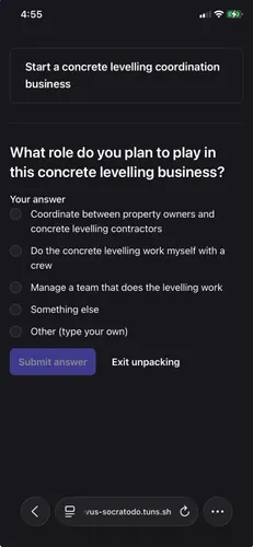 Socratodo asking a clarifying question