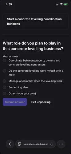 Socratodo asking a clarifying question